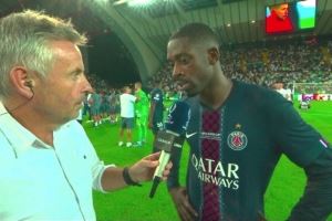 登贝莱：0-2时我们认为比赛会很艰难，但只要一个球就能改变一切