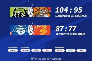 NBL常规赛倒数第二轮：江西鲸裕清酒战胜石家庄翔蓝 长沙轻取合肥